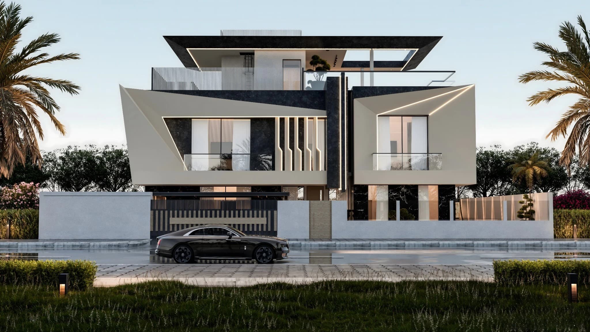 Engineering professionals in Dubai reviewing architectural and structural plans 