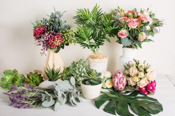 Real or artificial floral design | Interior Design