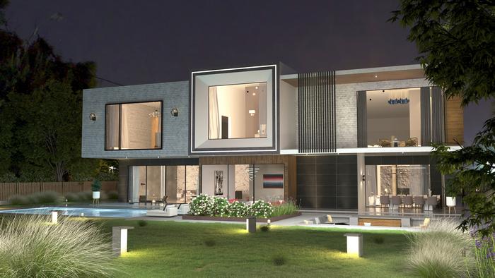 Glam Villa Design in Abu Dhabi