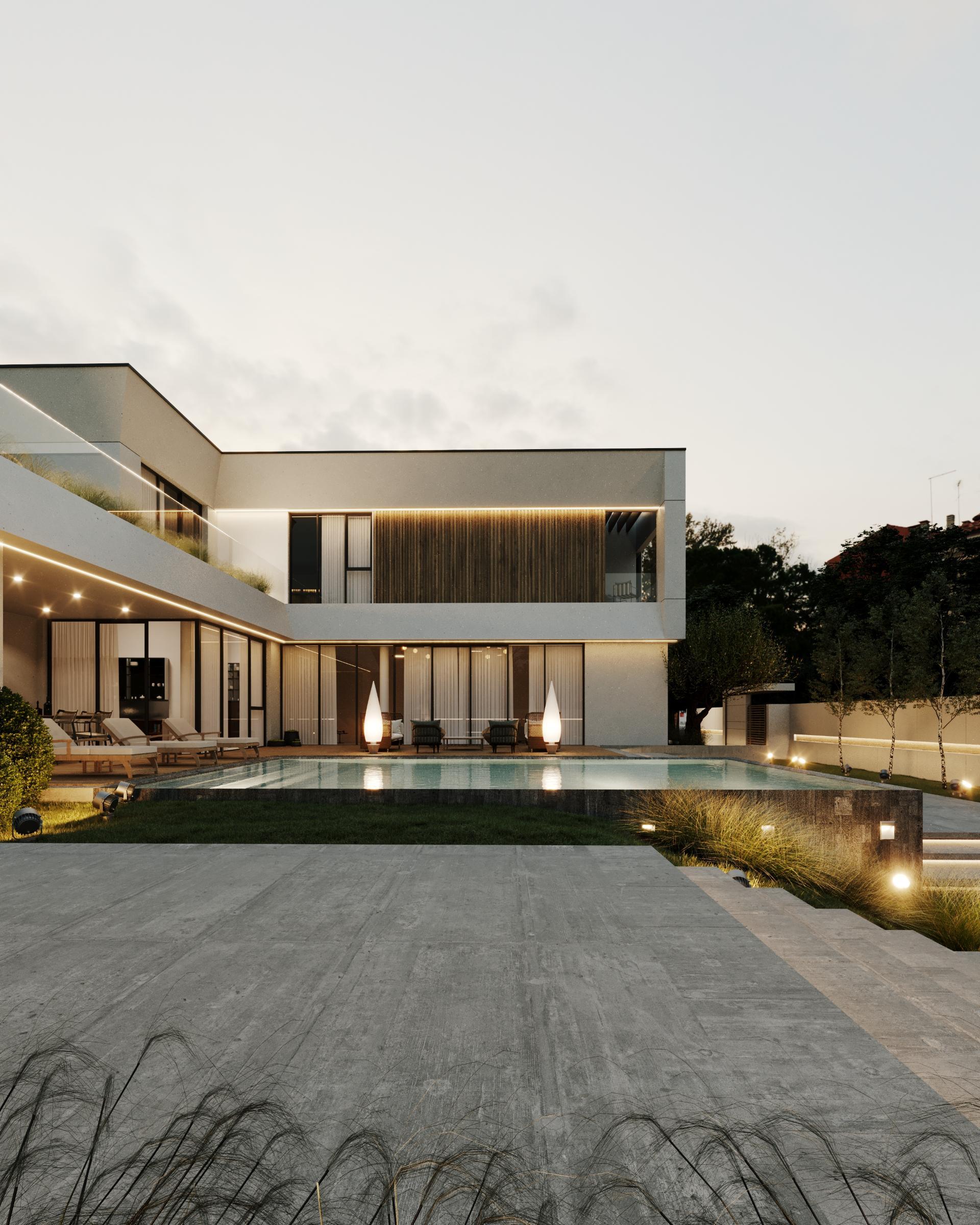  Modern Minimalist Villa by DAT