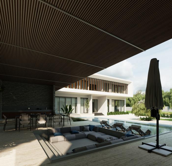 Modern Villa Design in Sharjah Represents Modesty