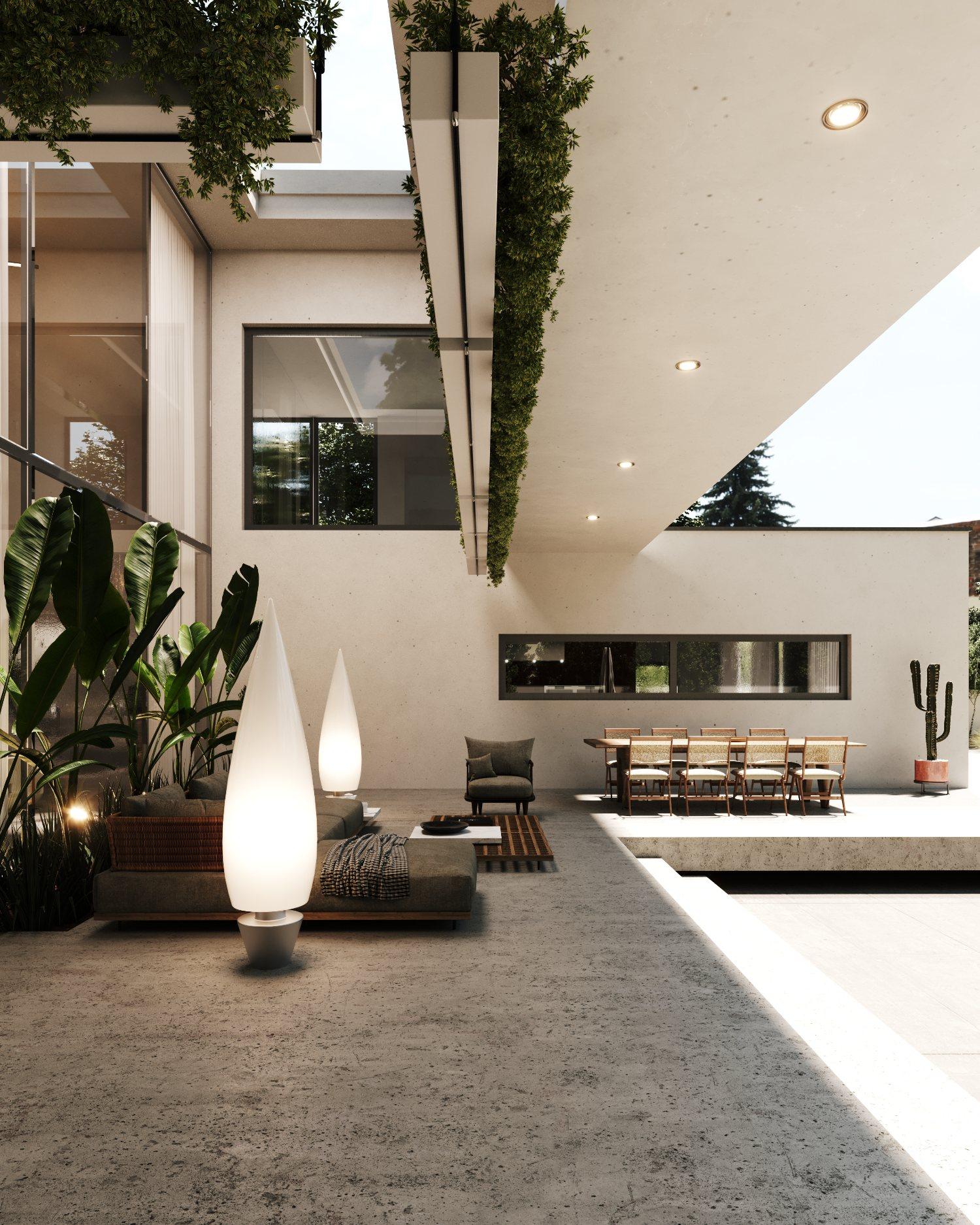 Inspiring Patio Ideas for Villa Designs in Dubai by DAT Engineering Consultancy